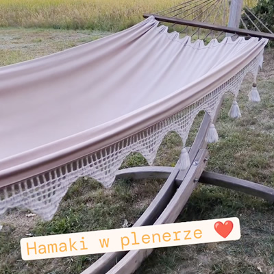 Hamaki w plenerze