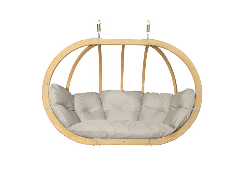 Two-person hanging armchair - cream(03)