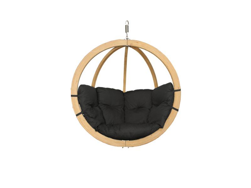 One-person hanging armchair - graphite(02)