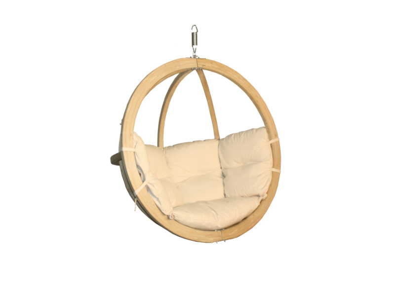 One-person hanging armchair - cream(03)