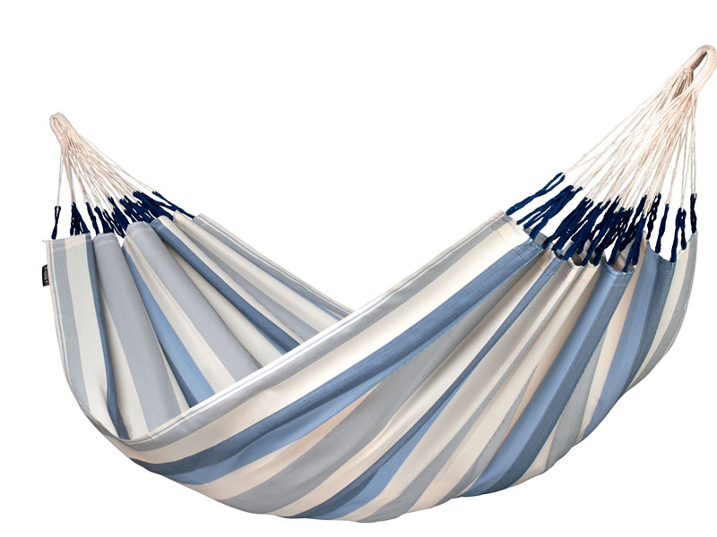 Double Hammock Brisa H160 - blue-white(13)