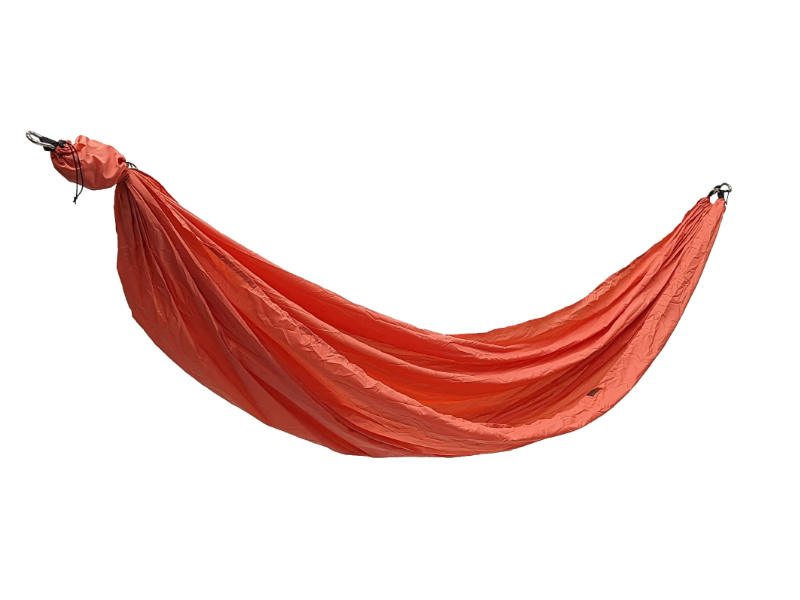 Outdoor tourist hammock - Salmon(Łososiowy)