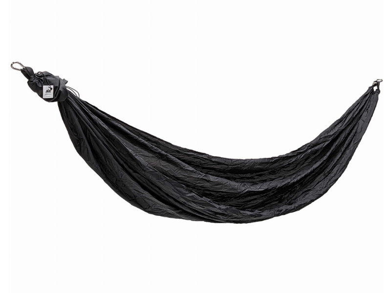 Lightweight tourist hammock - black(czerny)