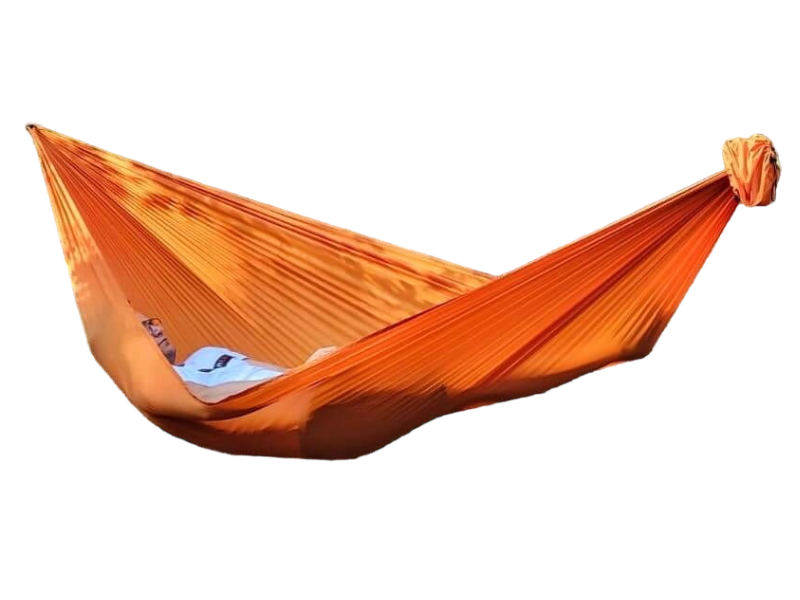 Lightweight tourist hammock - orange(pomarańczowy)