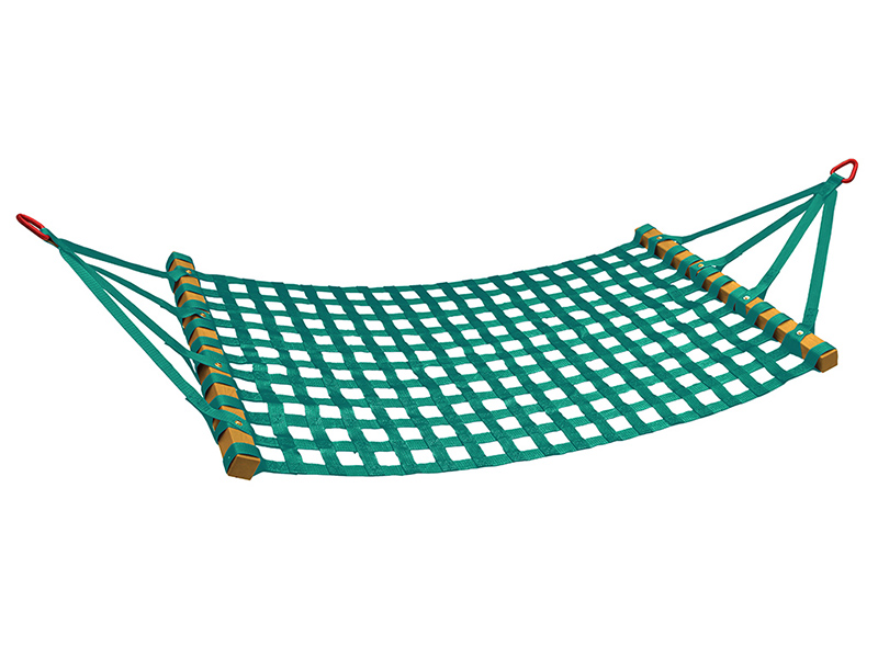 Hammock with spreader bars - green(2)