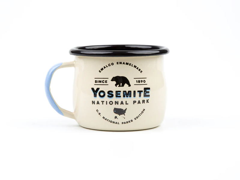 Tasse en émail - ecru(Yosemite)