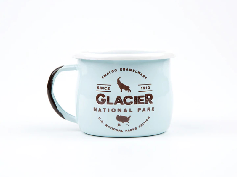 Enamel mug - blue(Glacier)