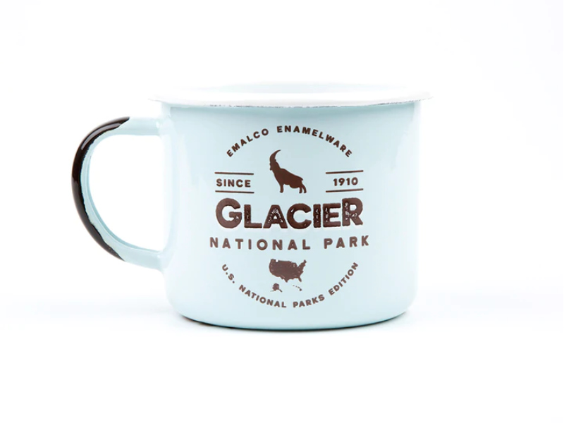 Enamel mug - blue(Glacier)