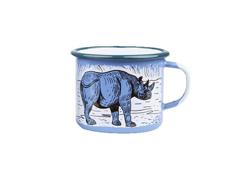 Enamel mug - blue(Sky Blue)