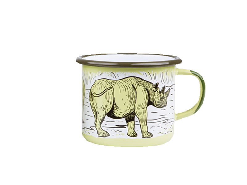 Mug émail - vert(Pastel Green)