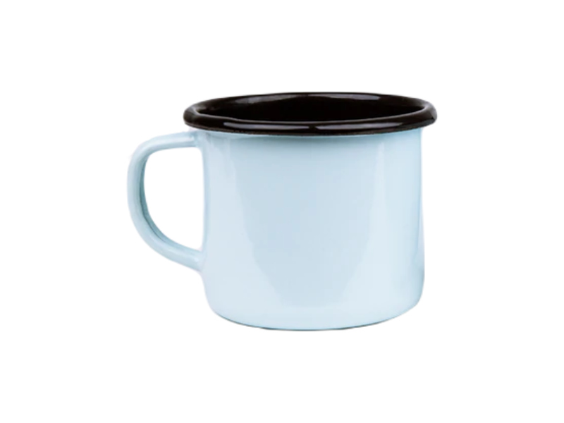 Enamel mug - blue(05 - niebieski)