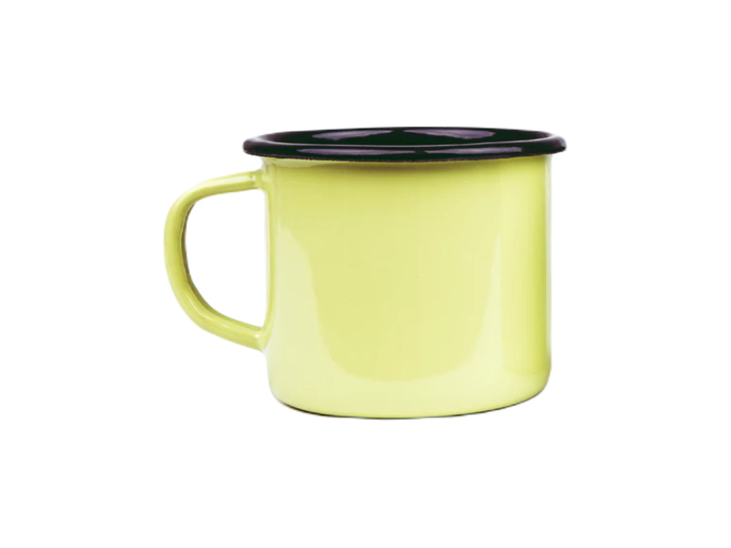 Tasse en émail - vert(02 - zielony)