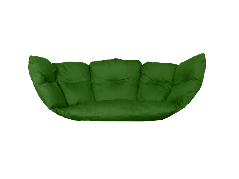 A large cushion for a two-person armchair - green(04)