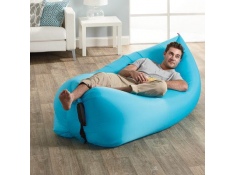 Lazy bag XXL pomarańczowy air sofa materac leżak na powietrze, 0000003030$POM